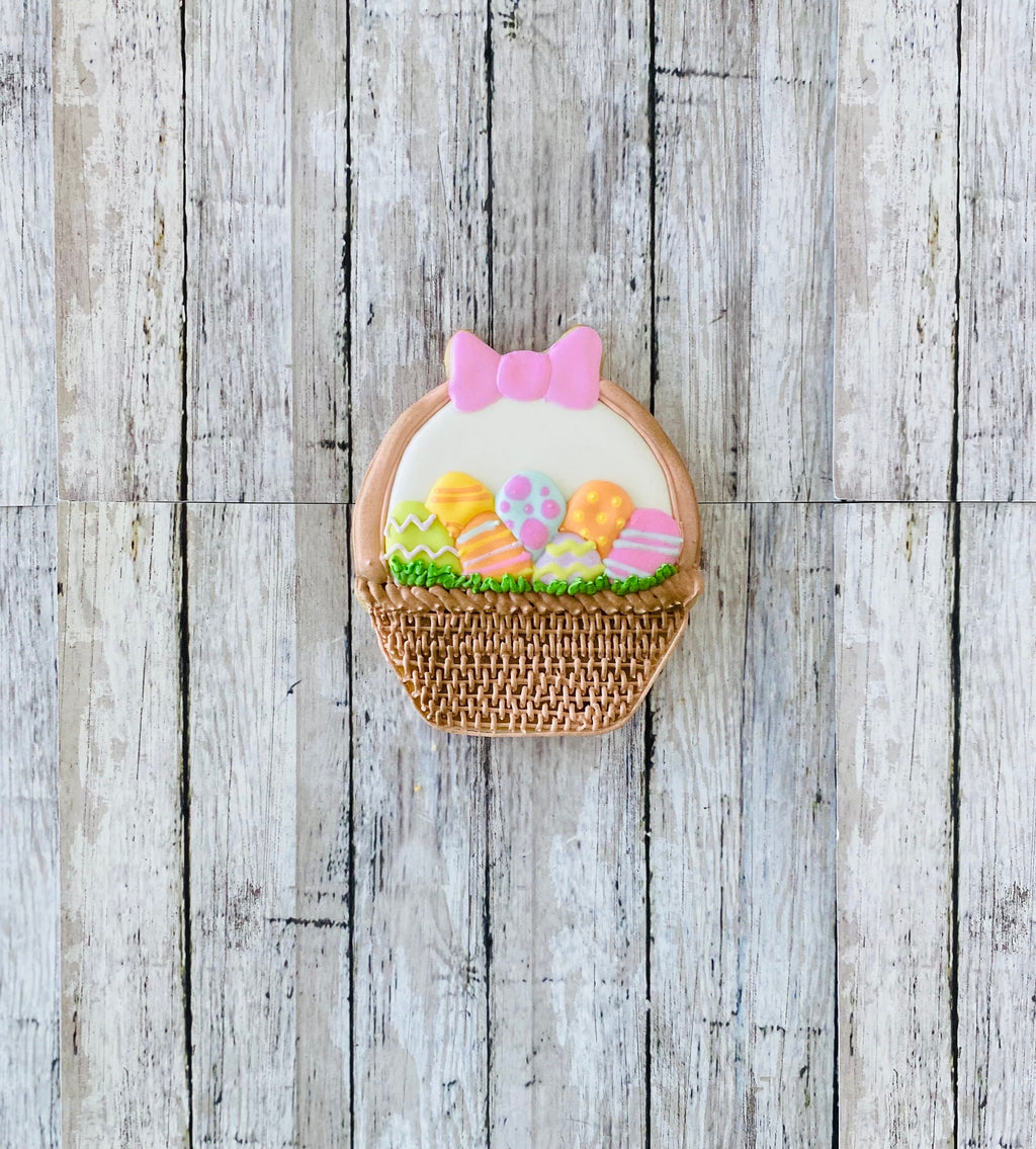 Easter Basket Cookie Cutter, basket cutter, Easter cutter, holiday cutter, gift cutter, present cutter