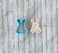 Bunny with Egg Cookie Cutter, Easter cutter, Easter bunny cutter, animal cutter, rabbit cutter, holiday cutter