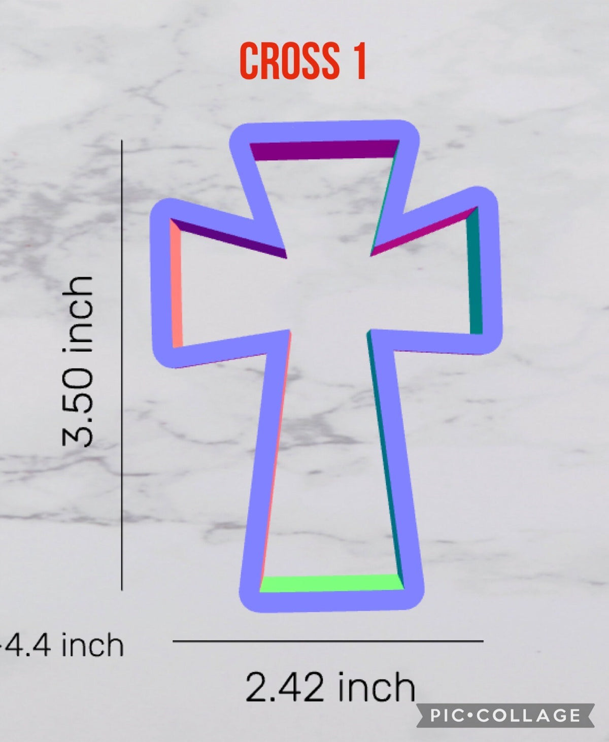 Cross Cookie Cutter, Easter cutter, Christian cutter, church cutter, religious cutter, holiday cutter