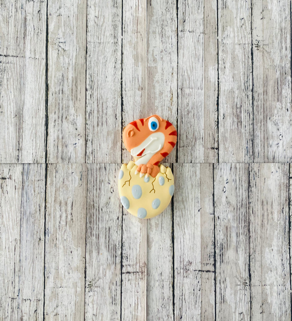 Hatched Dino Egg 1 Cookie Cutter, animal cutter, birthday cutter, character cutter, dinosaur cutter