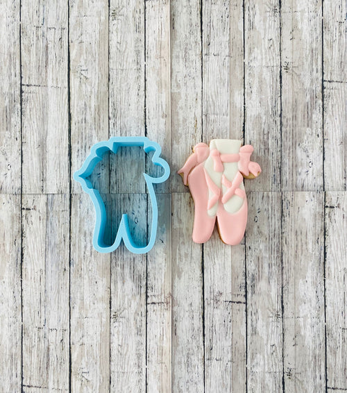 Ballet Slippers Cookie Cutter, dance cutter, girl cutter, ballet cutter