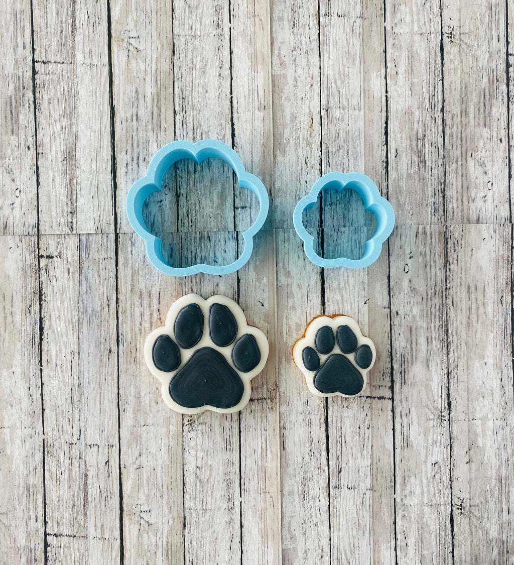 Dog Paw Cookie Cutter, animal cutter, pet cutter