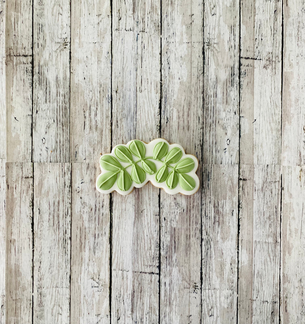 Leaves 2 Cookie Cutter, Flower Cutter, Floral Cutter, Mother's Day Cutter, Nature Cutter, Flower Garden Cutter