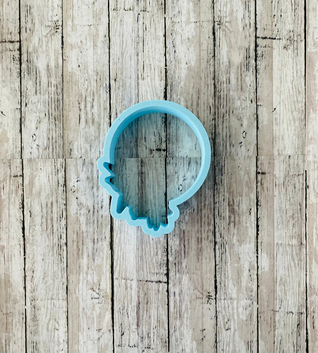 Floral O Cookie Cutter, Floral Cutter, leaves cutter, Mother's Day cutter, Letter cutter, wedding cutter