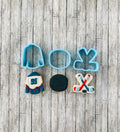 Hockey Cookie Cutter, jersey cutter, puck cutter, hockey sticks cutter, sports cutter, ice cutter