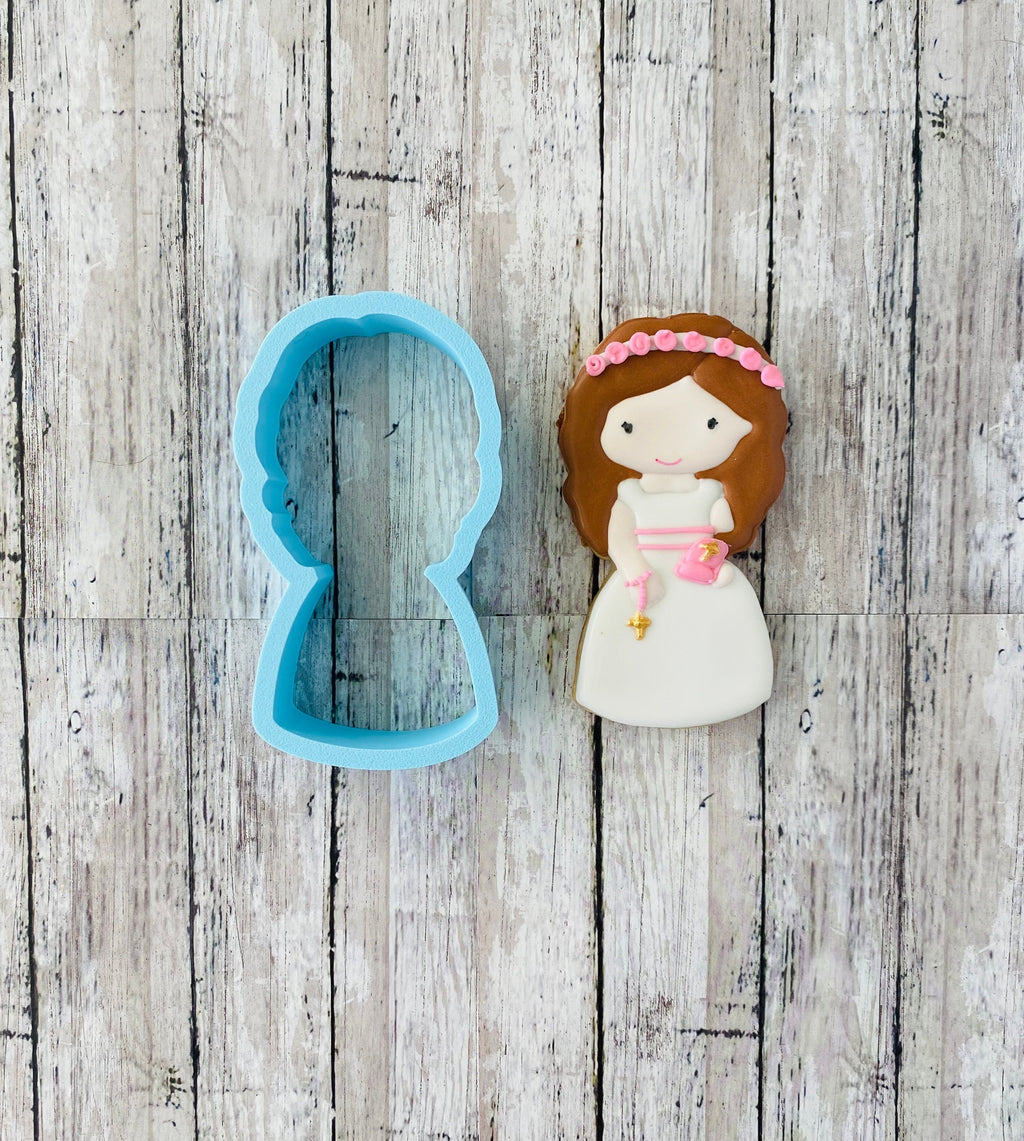First Communion Cookie Cutter Set,  girl cutter, boy cutter, church cutter, cross cutter, dove cutter, chalice cutter, catholic cutter