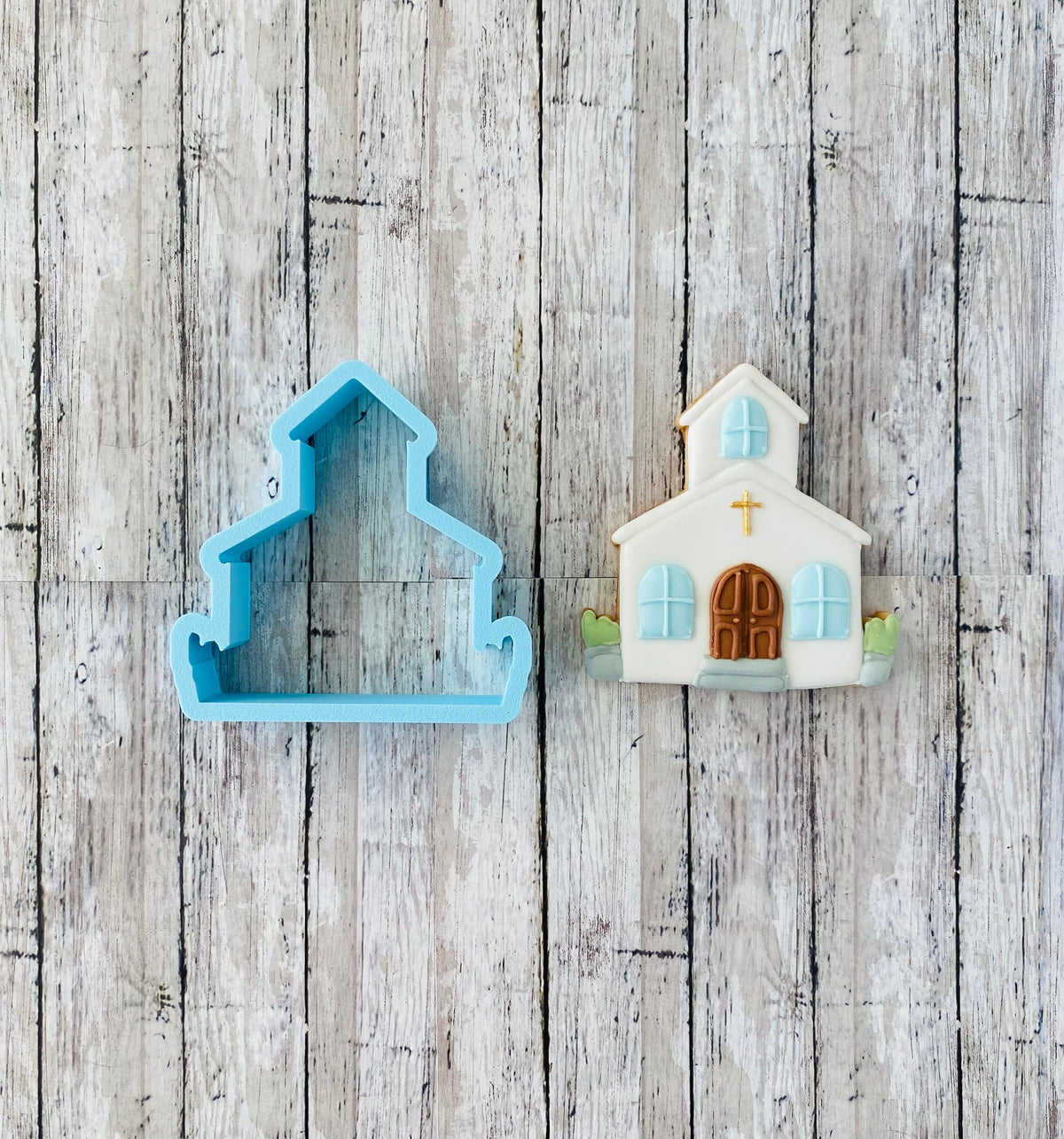 Church Cookie Cutter, Christian cutter, religious cutter, wedding cutter