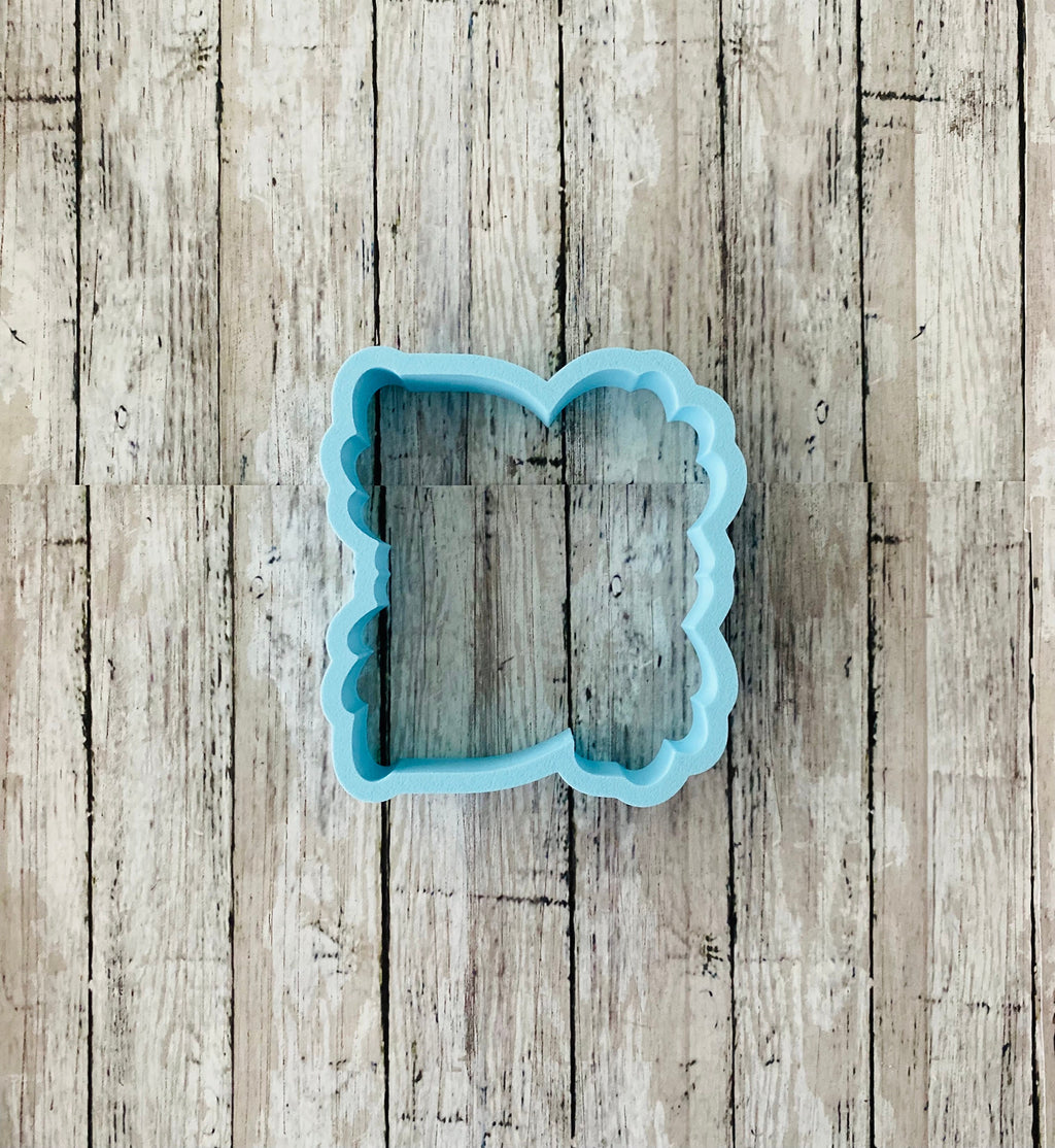 Floral Baby Cookie Cutter,  baby cutter, baby shower cutter, word baby cutter
