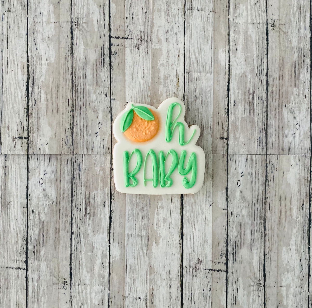 Oh Baby Word Cookie Cutter,  baby cutter, baby shower cutter, cutie theme cutter, citrus cutter