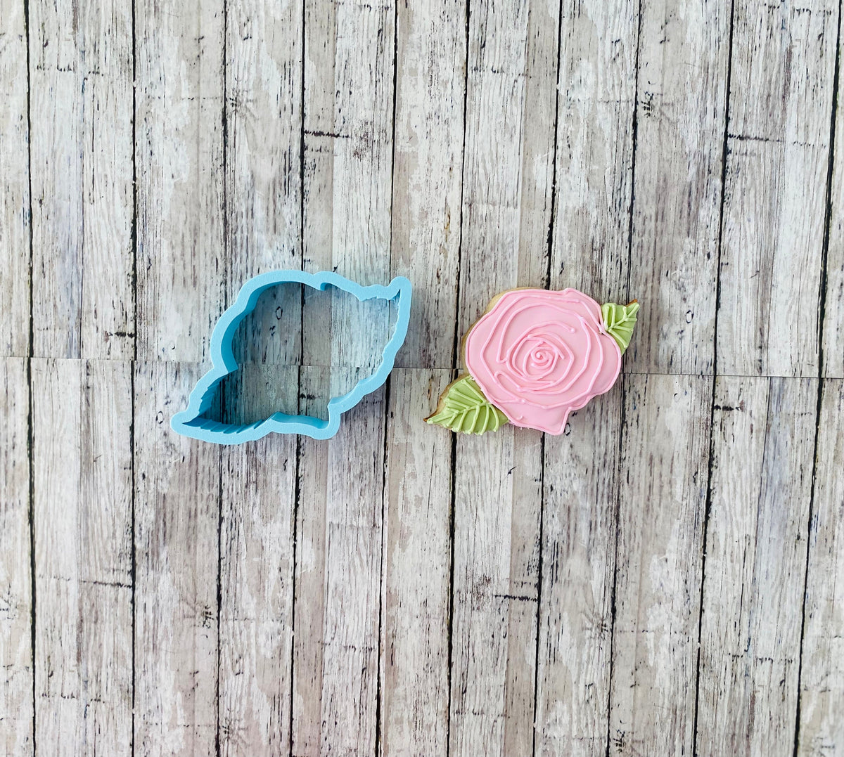 Rose Cookie Cutter, Flower Cutter, Floral Cutter, Mother's Day Cutter, Nature Cutter, Flower Garden Cutter
