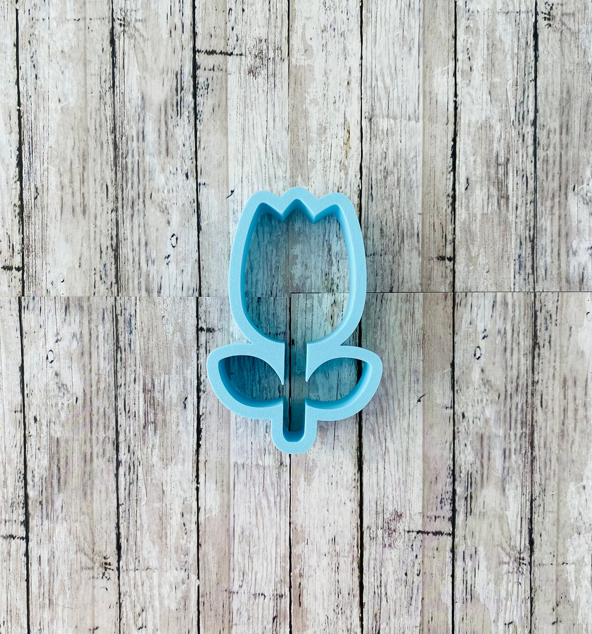 Tulip with Stem Cookie Cutter, Floral Cutter, Mother's Day Cutter, Nature Cutter, Flower Garden Cutter