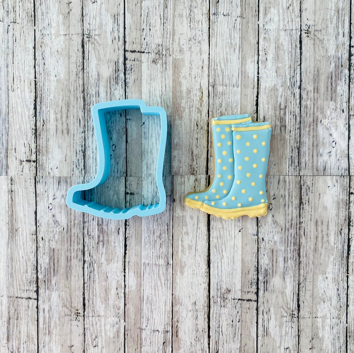 Rainy Day Cookie Cutters, girl cutter, raincoat cutter, nature cutter, rain boots cutter, cloud cutter, umbrella cutter