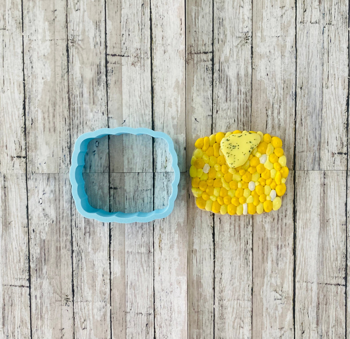 Corn Cookie Cutter, corn on the cob cutter, food cutter, vegetable cutter