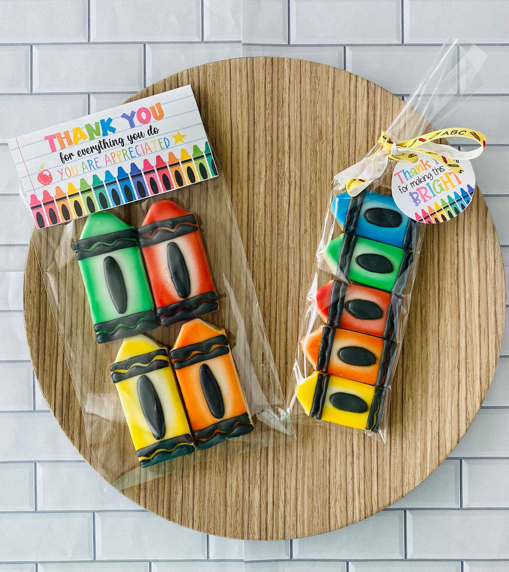 Fat Crayons Cookie cutter, back to school cutter, teacher cutter, colors cutter, school cutter