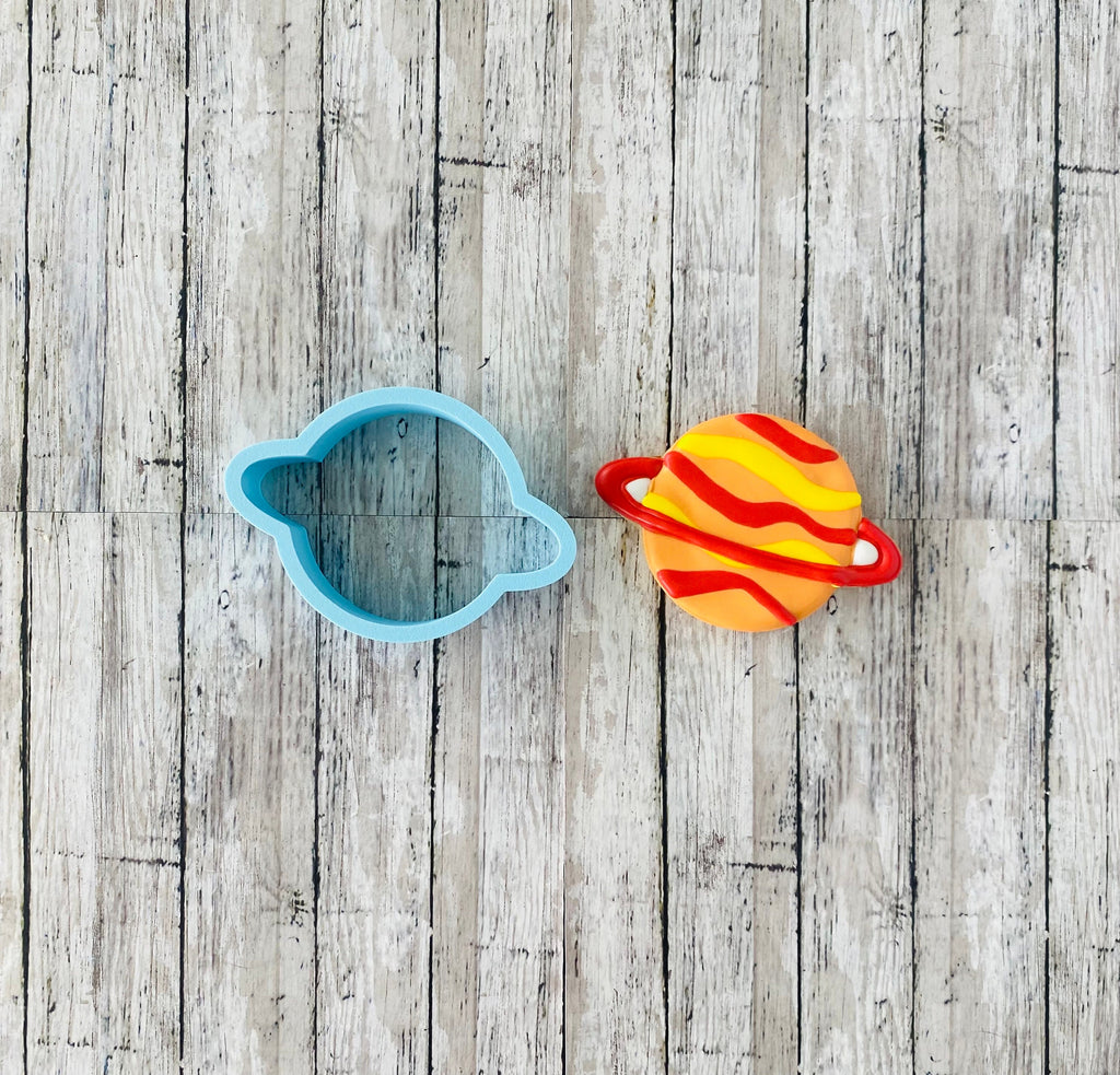 Space Cookie Cutter Set, astronaut cutter, shooting star Cutter, planet Cutter, moon cutter, rocket ship cutter, Saturn cutter