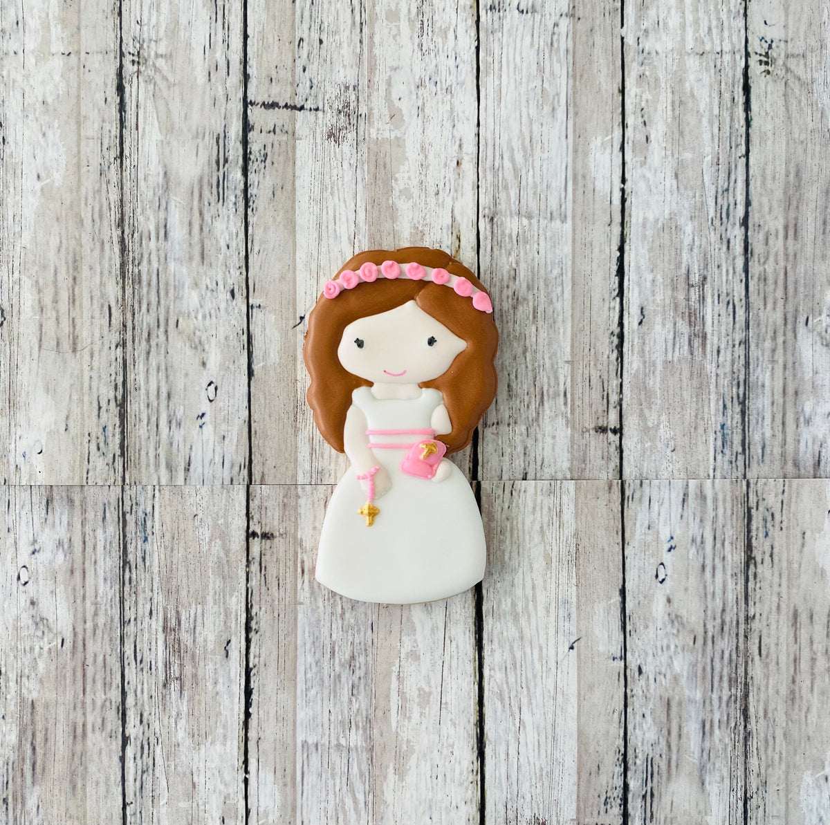 Communion Girl Cookie Cutter, first communion cutter, Christian cutter, church cutter, religious cutter, holiday cutter