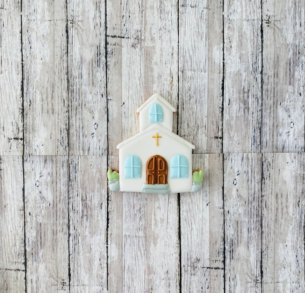 Church Cookie Cutter, Christian cutter, religious cutter, wedding cutter