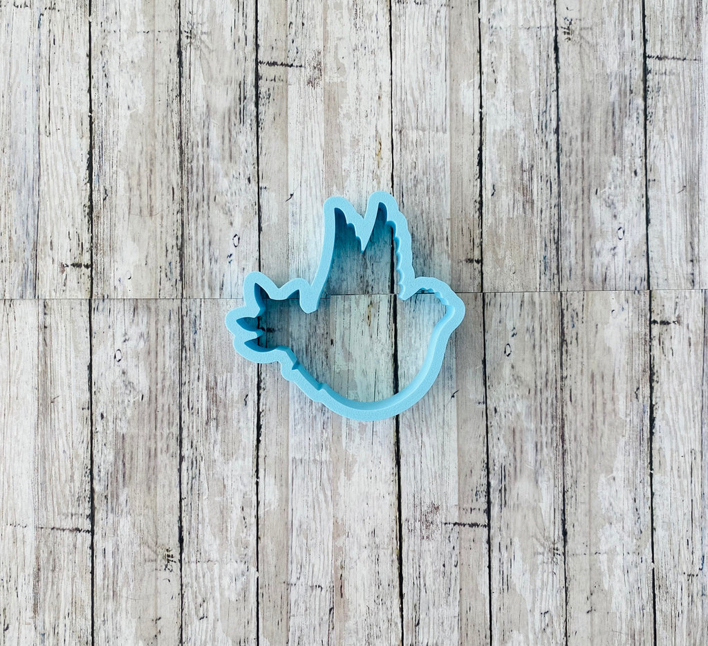 Dove Cookie Cutter, Christian cutter, religious cutter, wedding cutter, funeral cutter, bird cutter