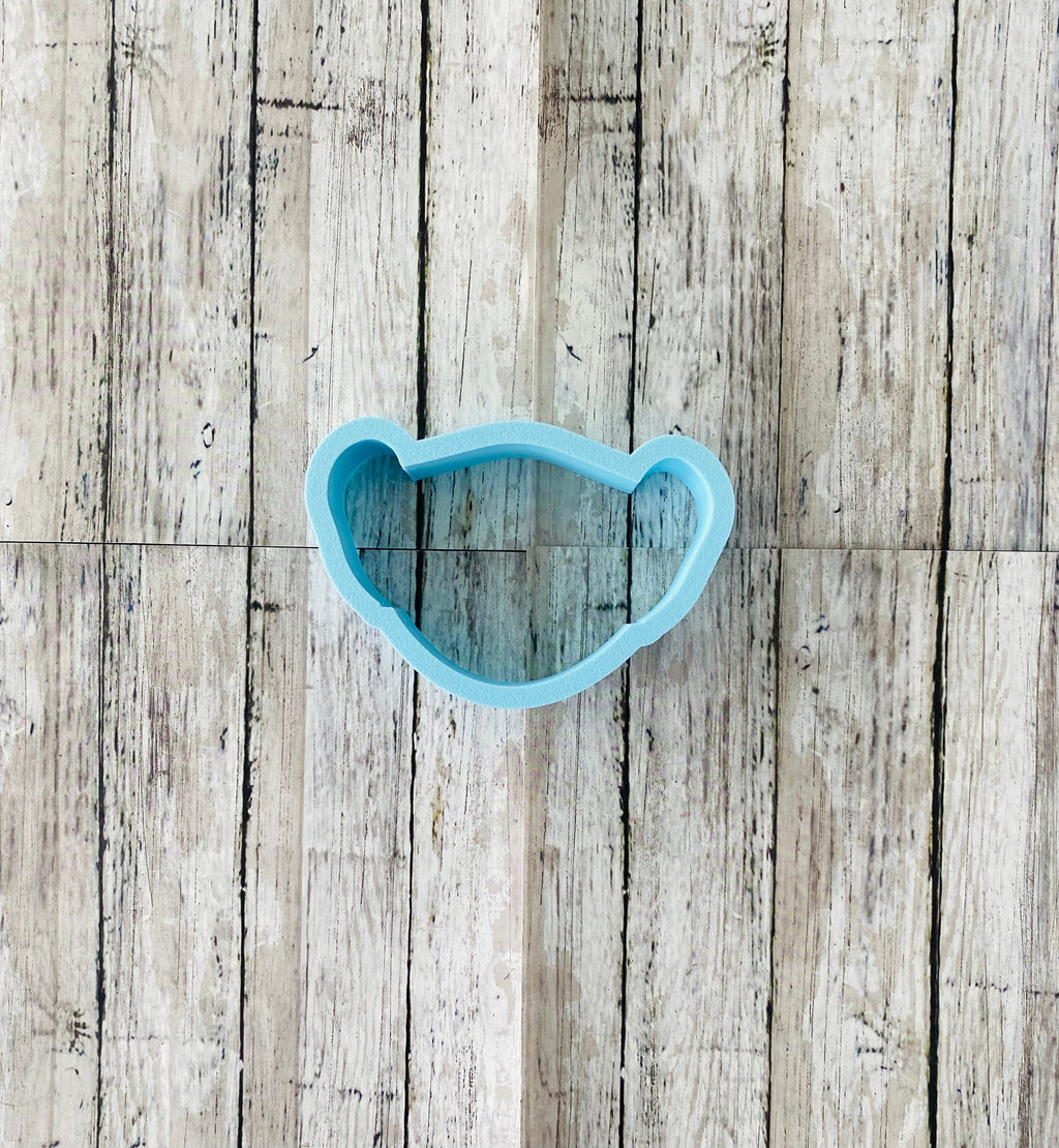Doctor Mask Cookie Cutter, nurse cutter, doctor cutter, covid mask cutter, face mask cutter