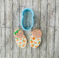Baby Cookie Cutter, baby shower cutter, swaddled baby cutter, sleeping baby cutter
