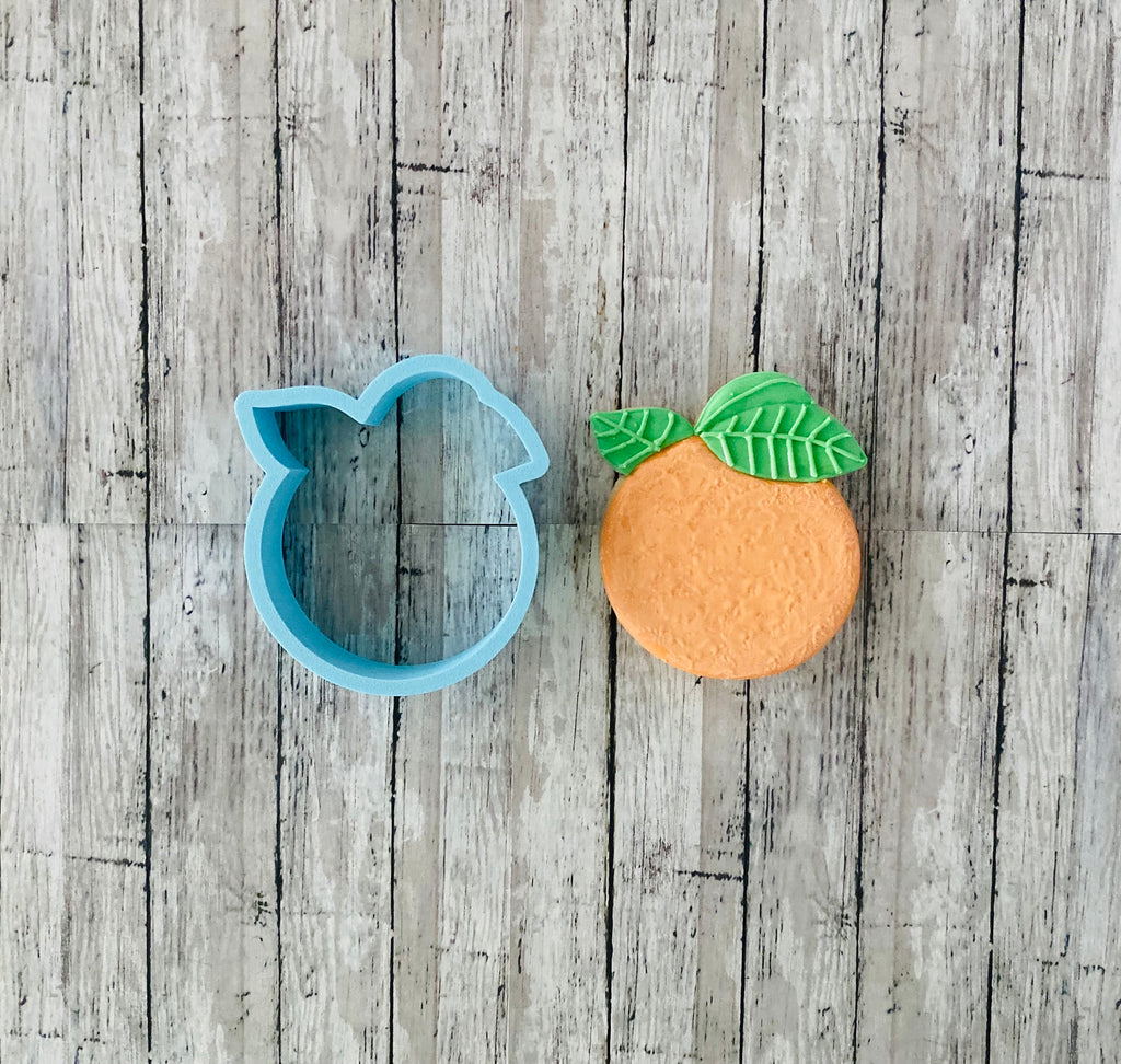 Orange Cookie Cutter, fruit cutter, food cutter, citrus cutter