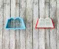 Open Book Cookie cutter, book cutter, back to school cutter, teacher cutter, reading cutter, school cutter, library cutter