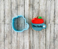 Apple Mug Cookie cutter, apple cutter, back to school cutter, teacher cutter, mug cutter, school cutter