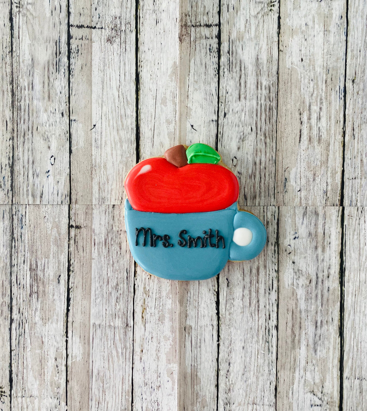 Apple Mug Cookie cutter, apple cutter, back to school cutter, teacher cutter, mug cutter, school cutter
