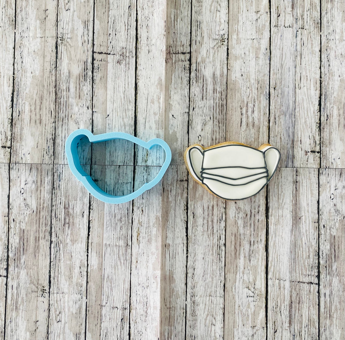 Nurse Cookie Cutter Set, scrub cutter, nurse hat cutter, mask cutter, doctor cutter