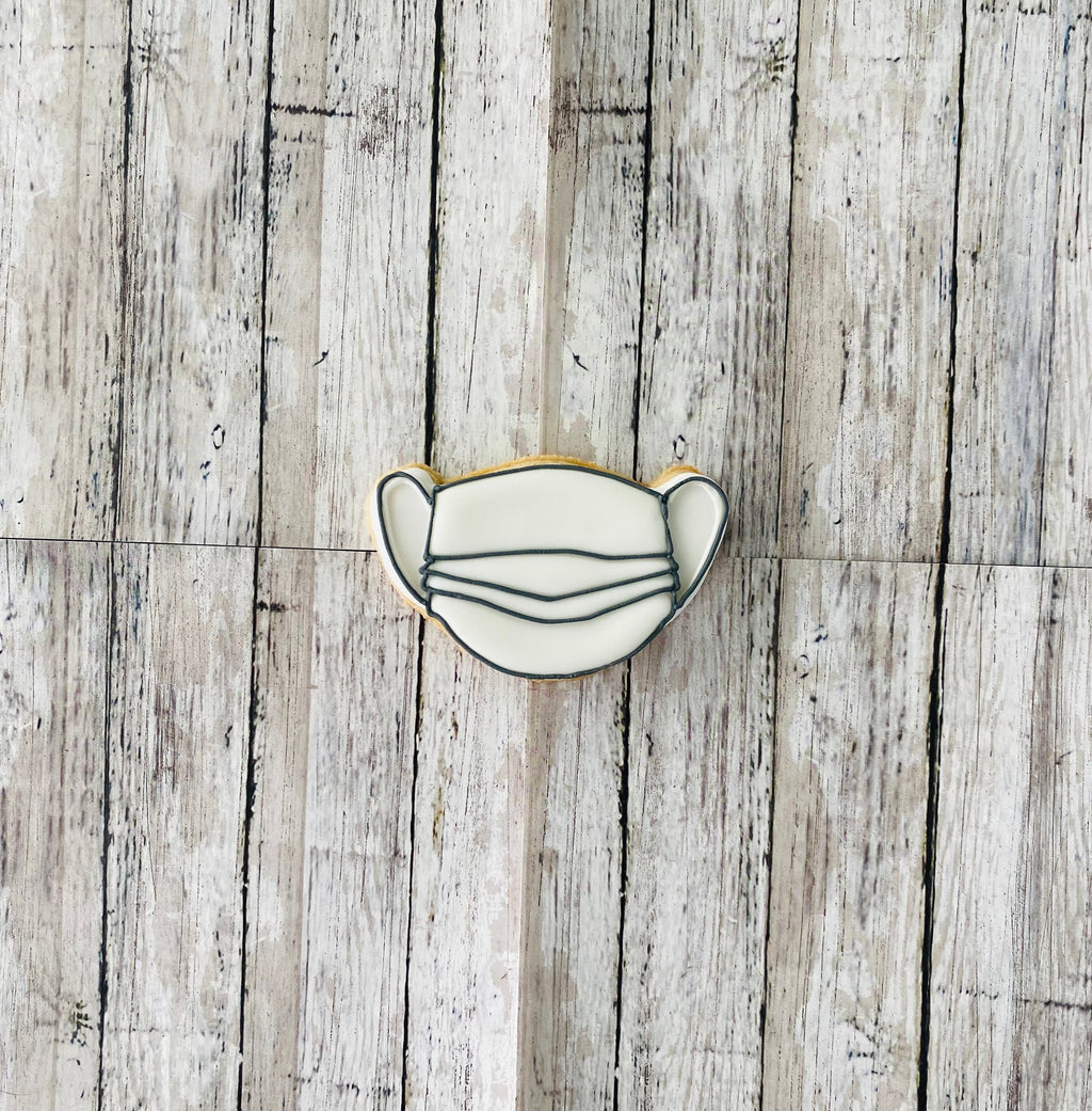 Doctor Mask Cookie Cutter, nurse cutter, doctor cutter, covid mask cutter, face mask cutter