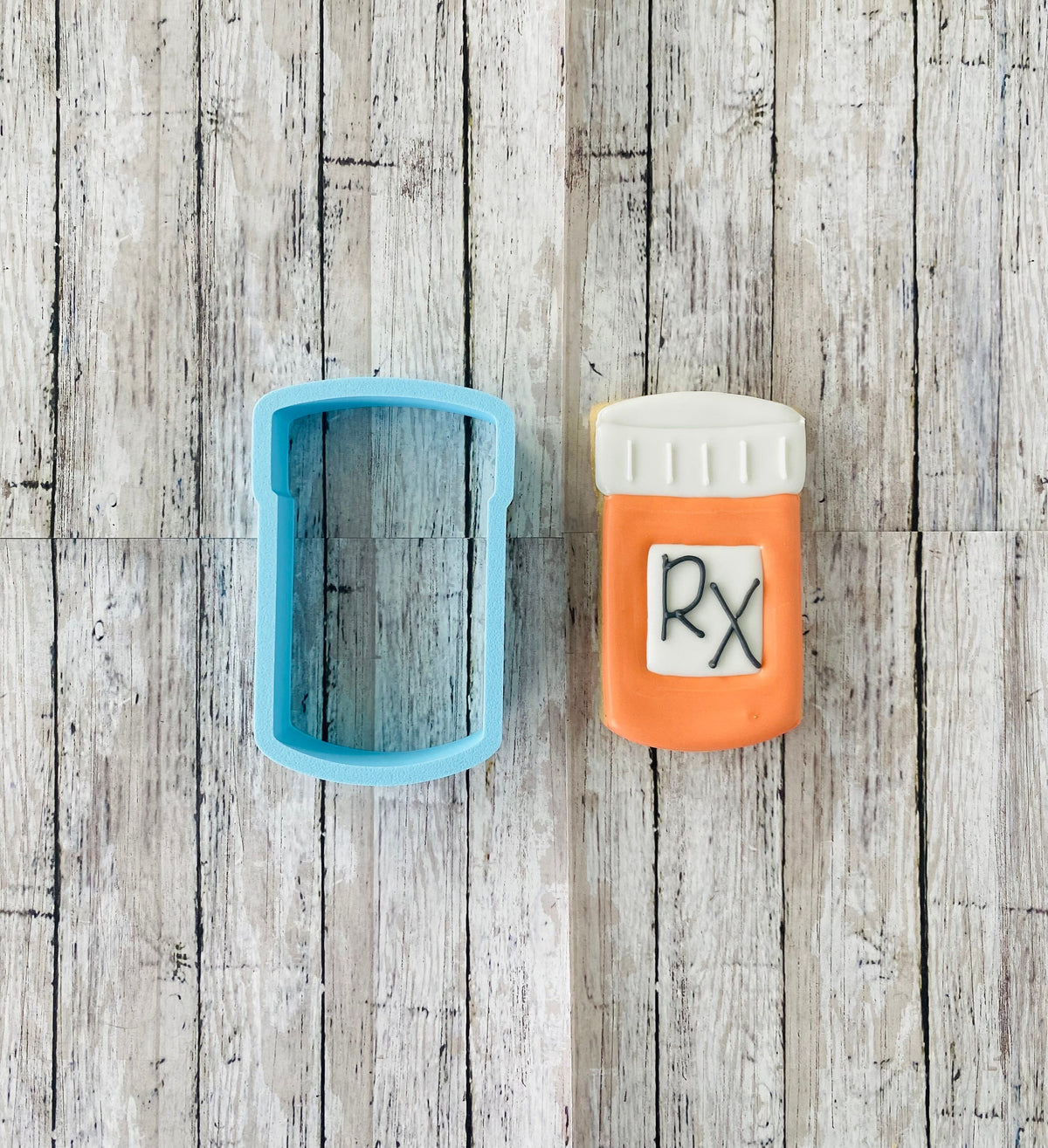 Medicine Bottle Cookie Cutter, nurse cutter, doctor cutter, hospital cutter, medicine cutter, medication cutter, pill cutter