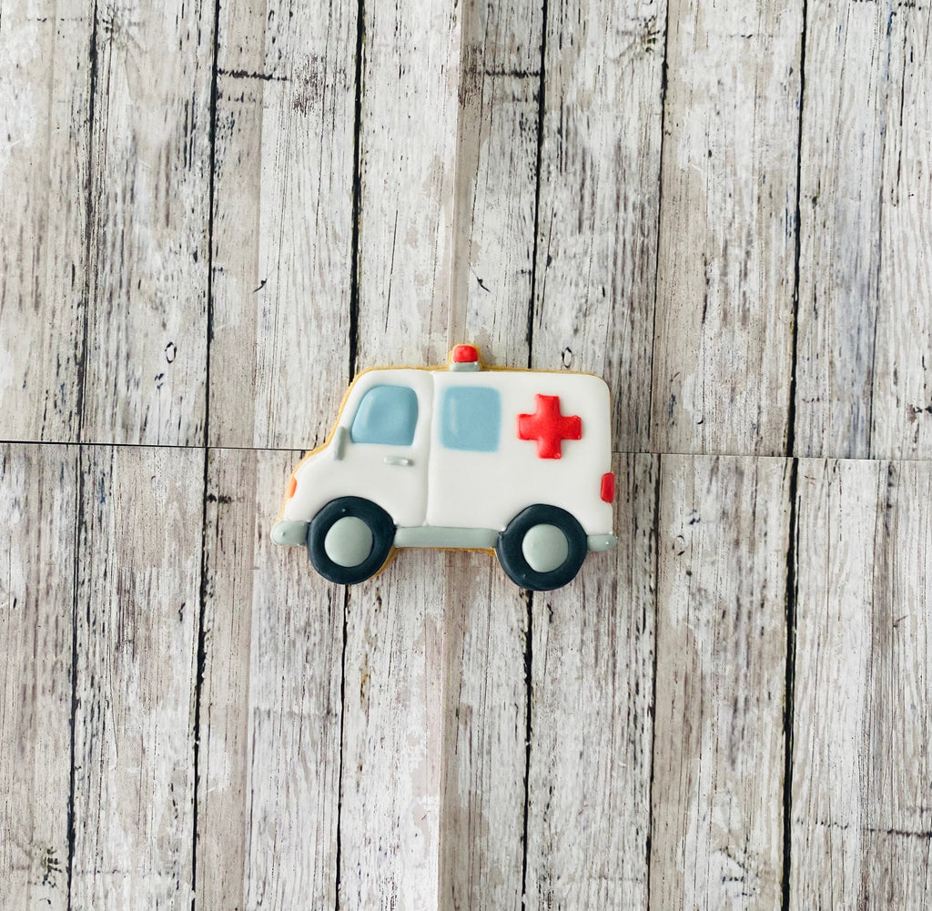Ambulance Cookie Cutter, car cutter, EMS cutter, vehicle cutter, emergency cutter, doctor cutter