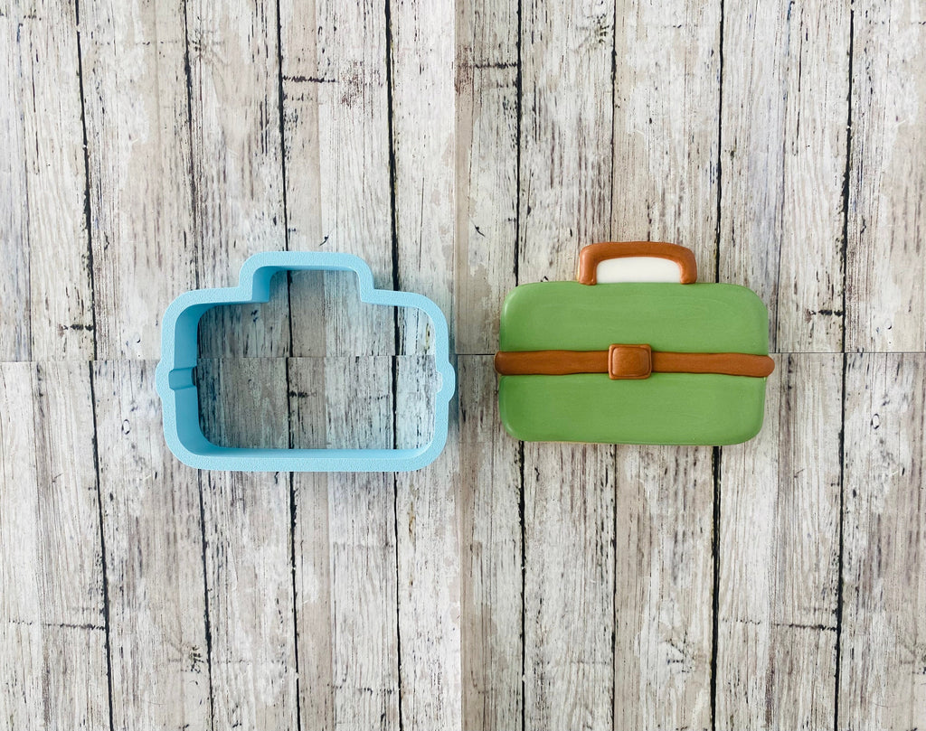 Tackle Box Cookie Cutter, dad cutter, fishing cutter, Father's Day cutter