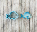 Fishing 2 Cookie Cutter, dad cutter, fishing cutter, Father's Day cutter, bass cutter