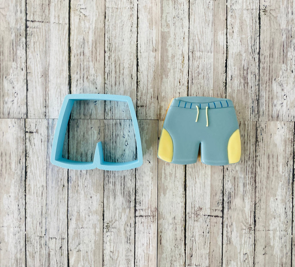 Swim Trunks Cookie Cutter, summer cutter, men cutter, clothes cutter, shorts cutter, Father's Day cutter, boy cutter, swim suit cutter