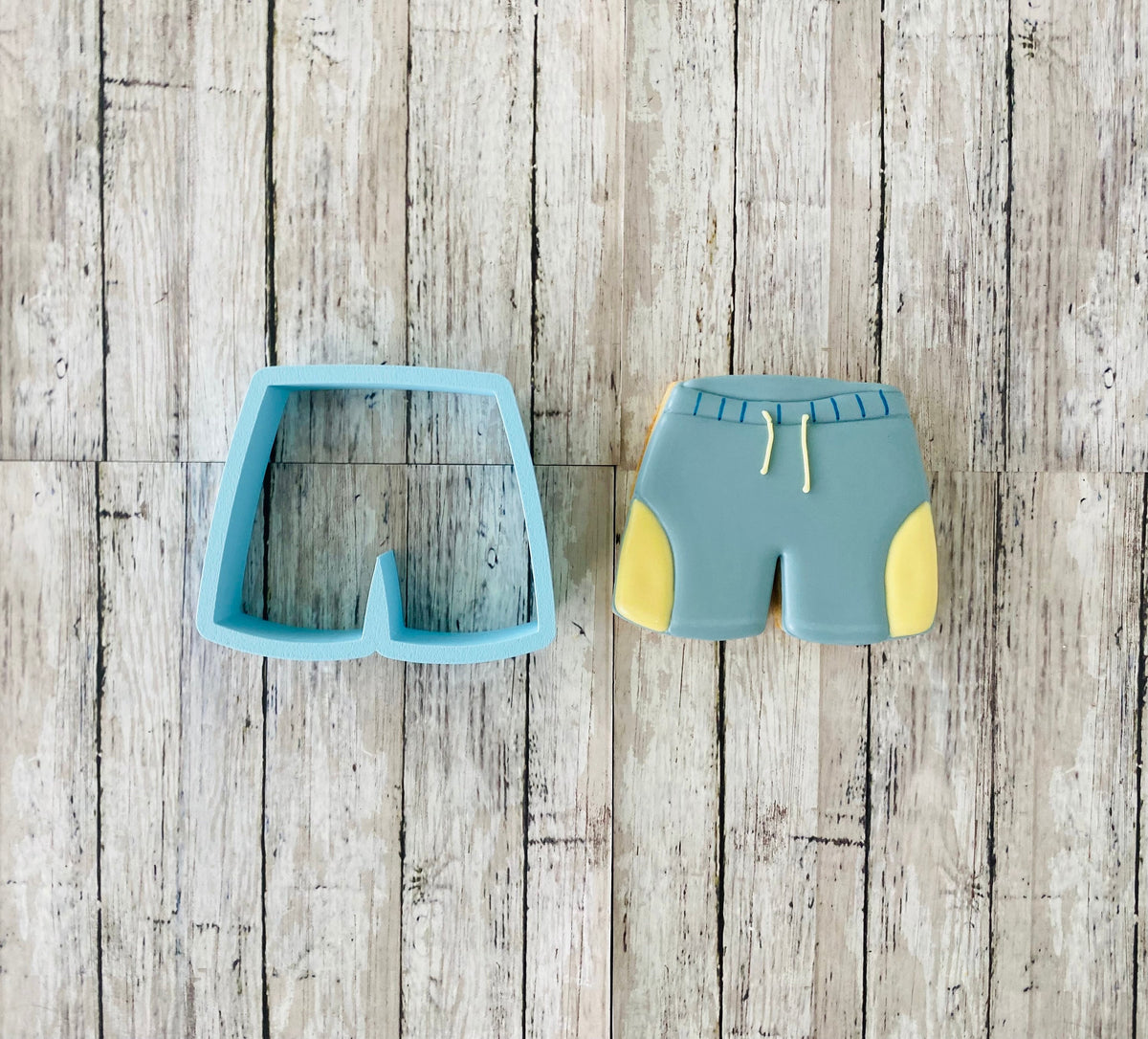 Swim Trunks Cookie Cutter, summer cutter, men cutter, clothes cutter, shorts cutter, Father's Day cutter, boy cutter, swim suit cutter
