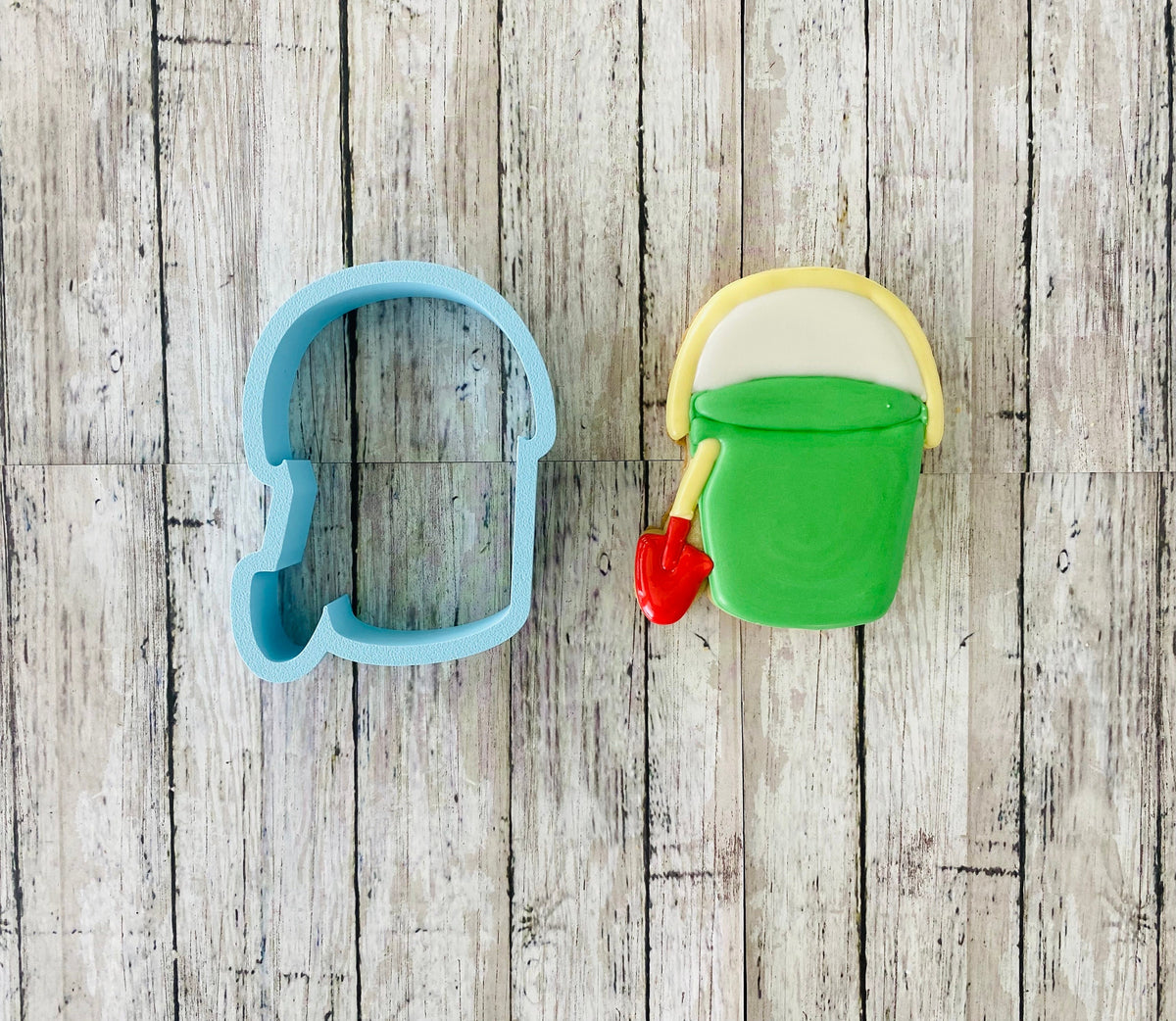 Bucket Cookie Cutter, beach Cutter, Summer Cutter, shovel Cutter, sand cutter, kids cutter, toy cutter