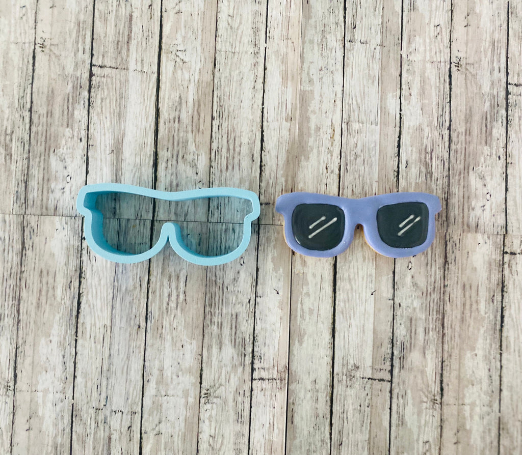 Sunglasses Cookie Cutter, glasses cutter, summer cutter, pool cutter, shades cutter