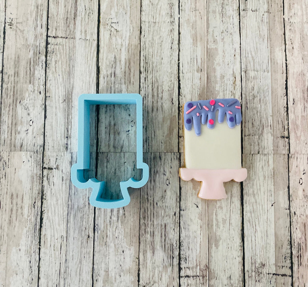 Tall Cake Cookie Cutter, Birthday cake Cutter, Make a Wish Cutter, Celebration Cutter, Party Cutter, wedding cutter, desert cutter
