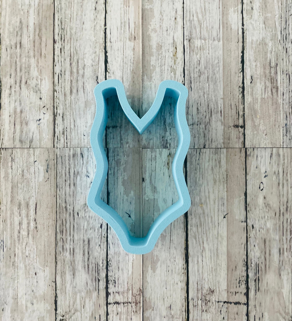 Swimsuit 2 Cookie Cutter, summer cutter, clothes cutter, pool cutter, girl cutter, party cutter