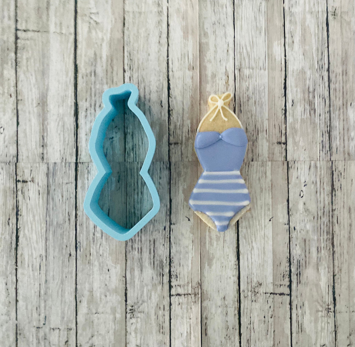 Swimsuit 1 Cookie Cutter, summer cutter, clothes cutter, pool cutter, girl cutter, party cutter