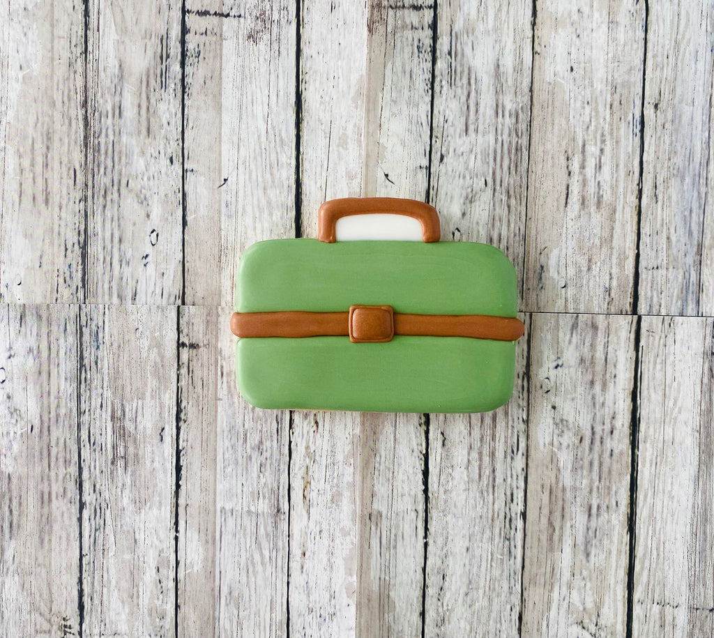 Tackle Box Cookie Cutter, dad cutter, fishing cutter, Father's Day cutter