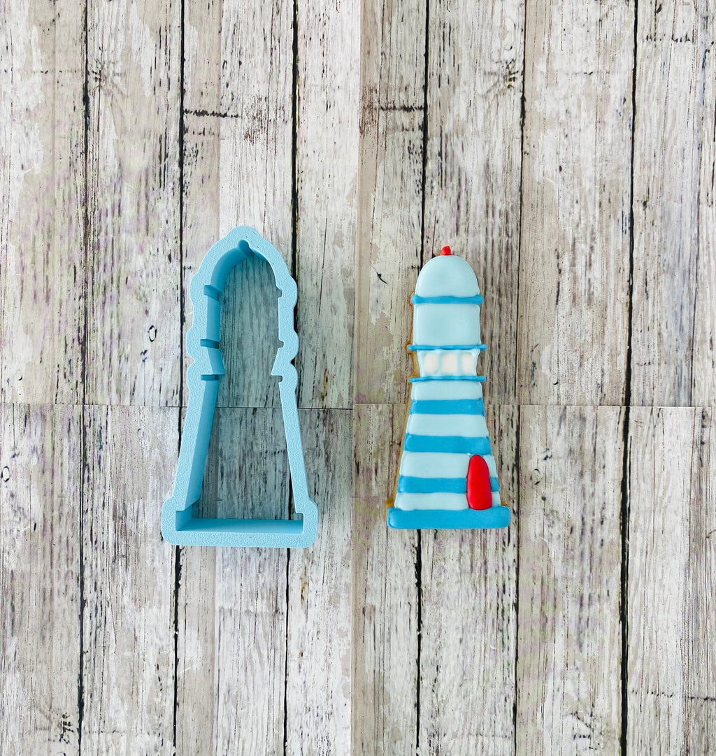 Sailing Cookie Cutter Set, Sail boat cutter, light house cutter, anchor cutter, ocean cutter, sea cutter, boat cutter