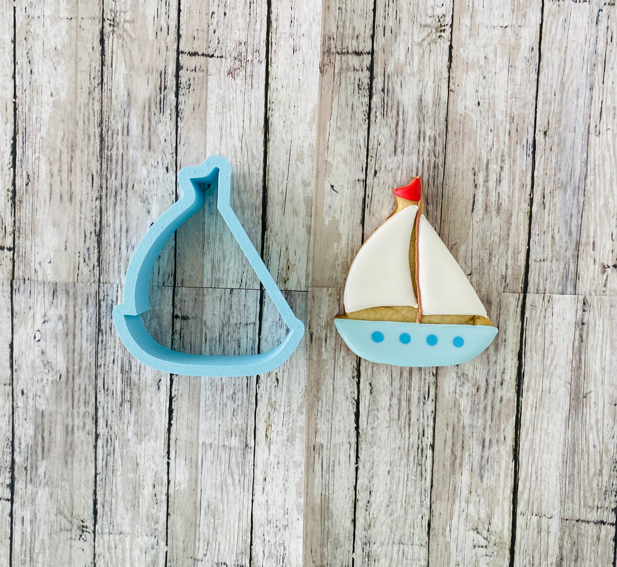 Sail Boat Cookie Cutter, boat cutter, ocean cutter, sea cutter