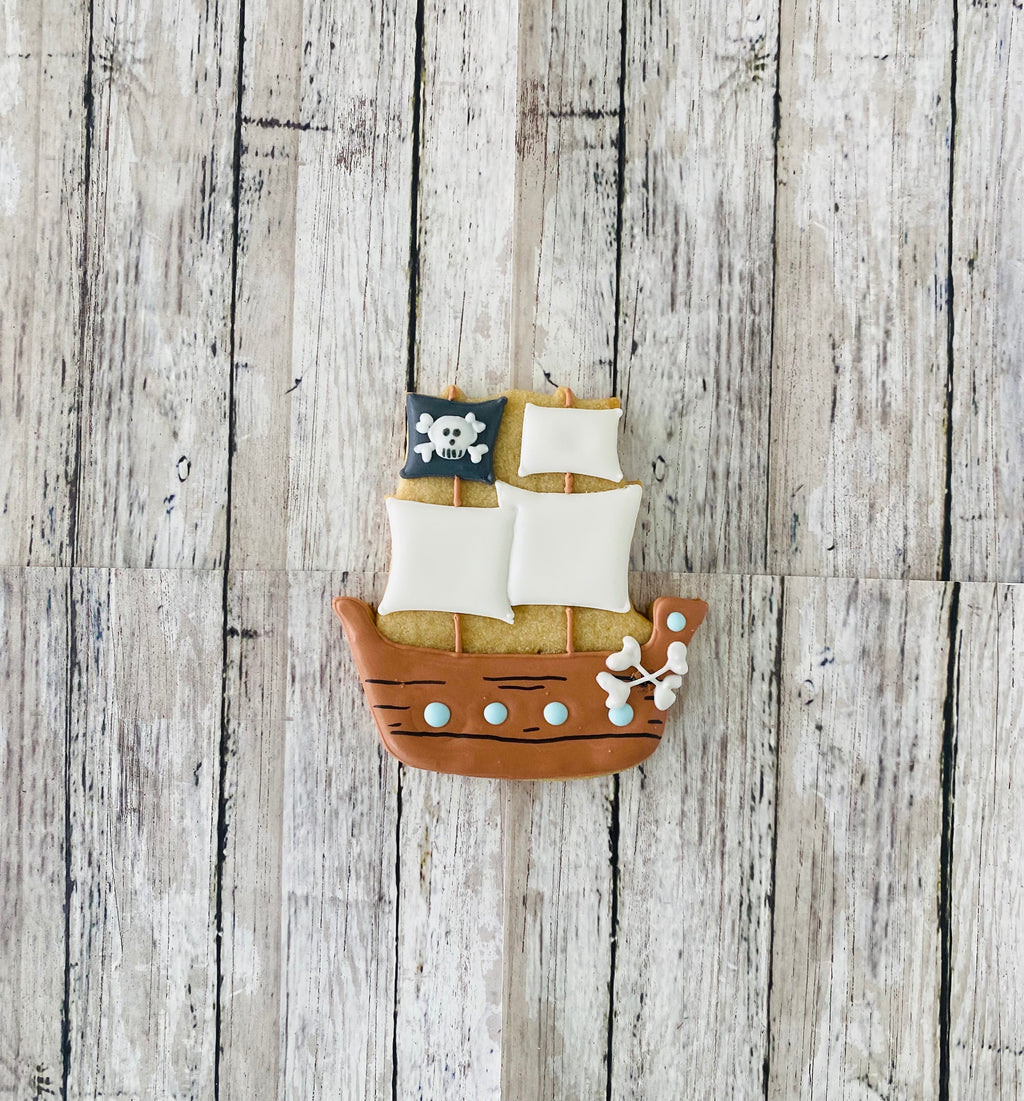 Pirate Ship Cookie Cutter, boat cutter, ocean cutter, sea cutter, pirate cutter