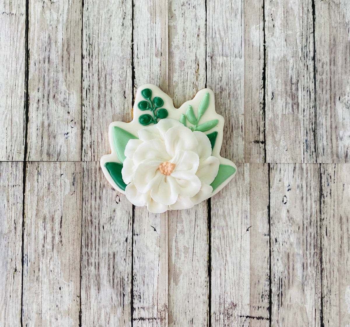 Flower with Leaves Cookie Cutter, flower cutter, spring cutter, wedding cutter, nature cutter, Mother's Day cutter