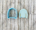 Jean Jacket Cookie Cutter, fall cutter, jacket cutter, clothes cutter, winter cutter