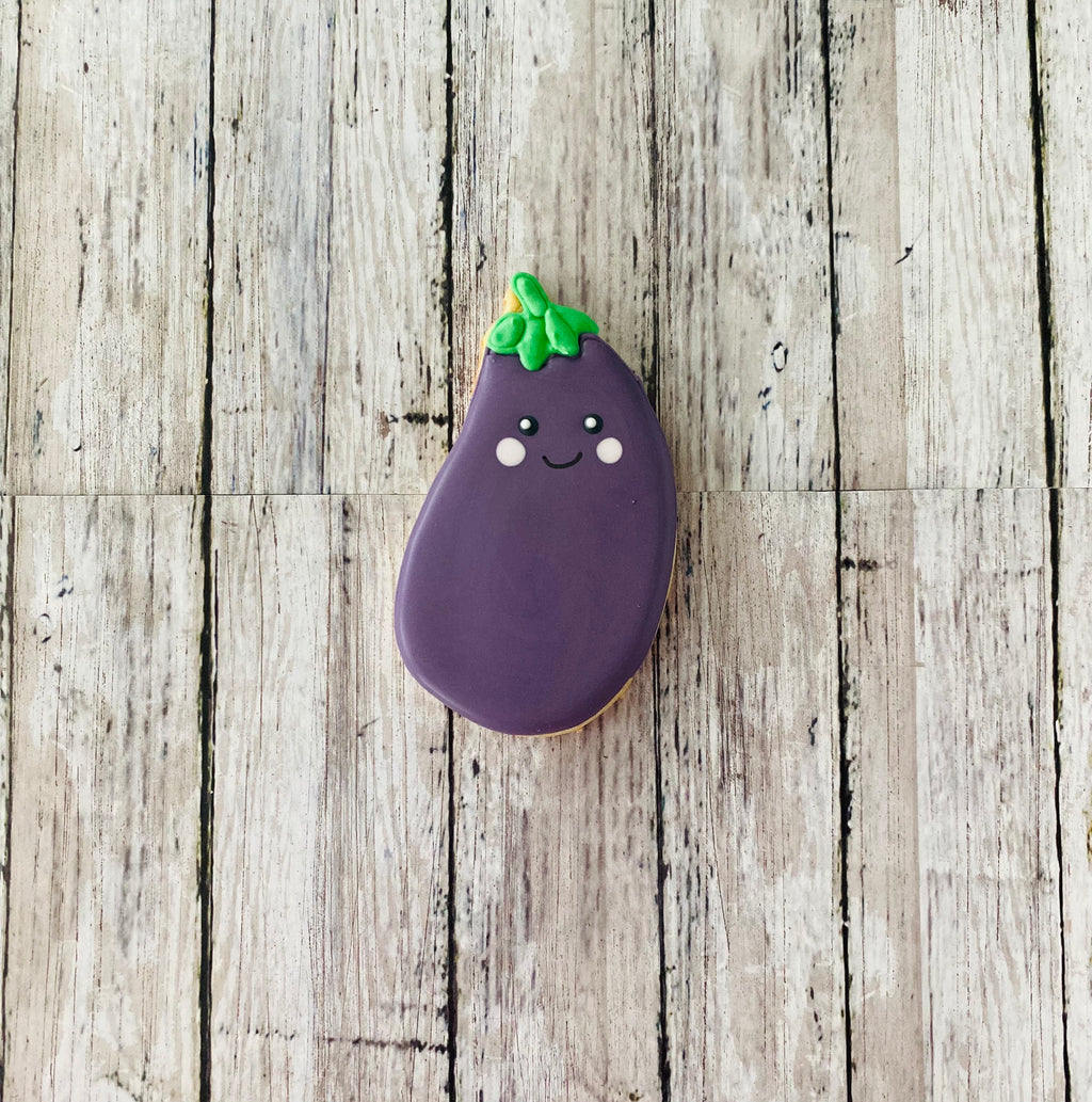 Egg Plant Cookie Cutter, vegetable cutter, food cutter, garden cutter