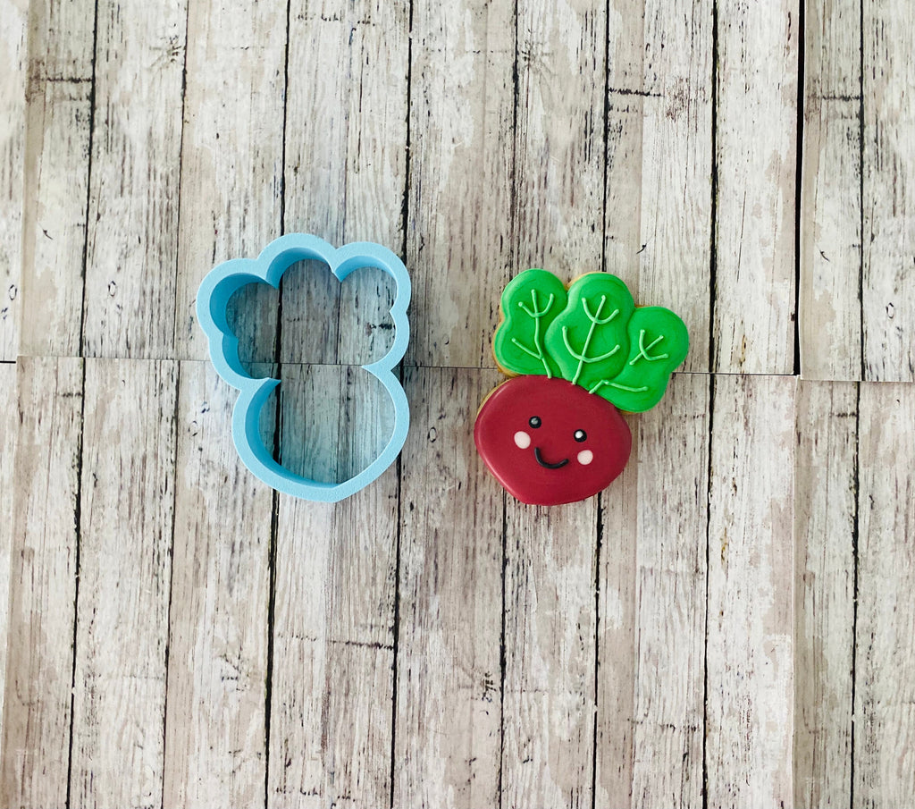 Radish Cookie Cutter, vegetable cutter, food cutter, garden cutter