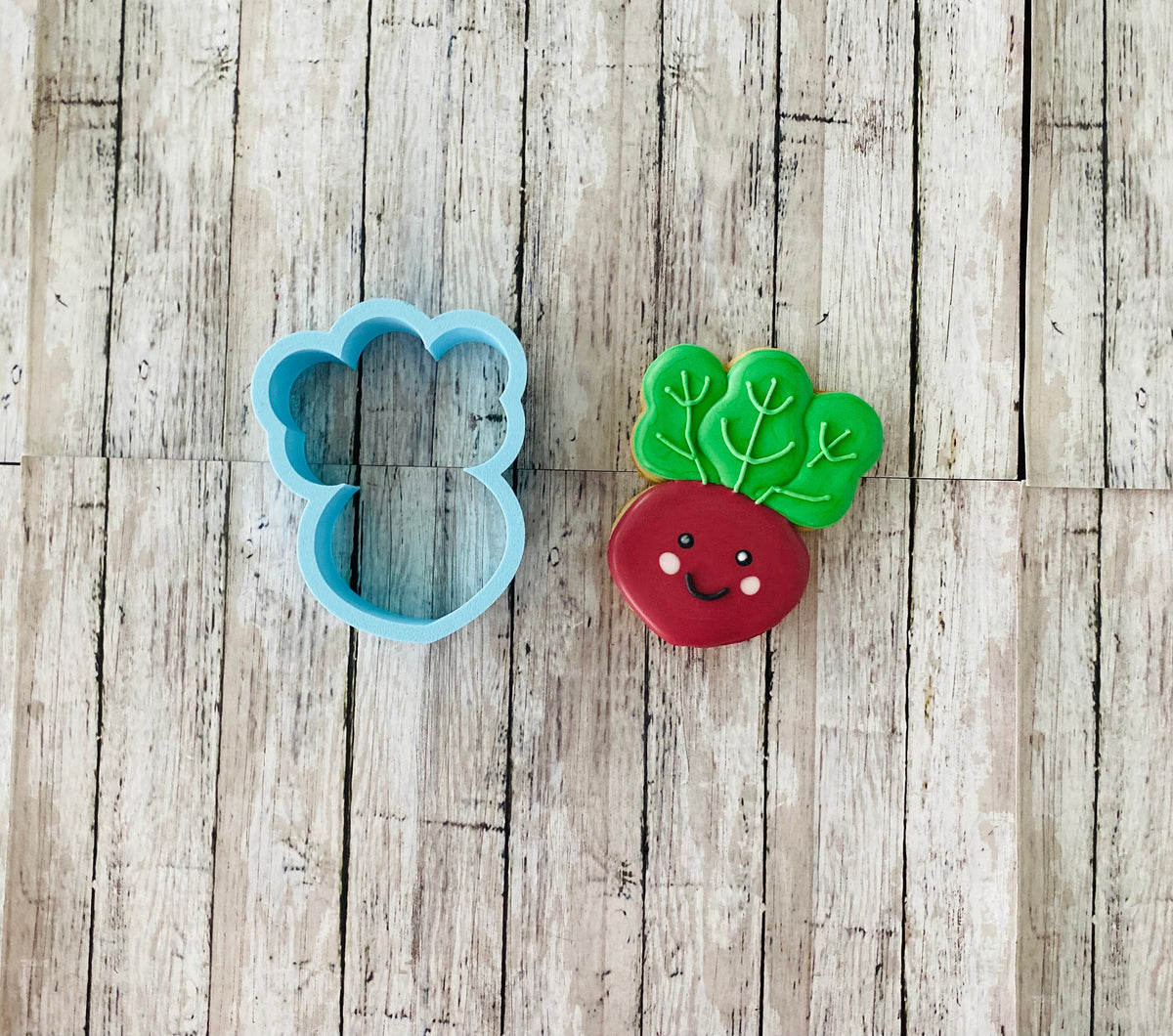 Radish Cookie Cutter, vegetable cutter, food cutter, garden cutter